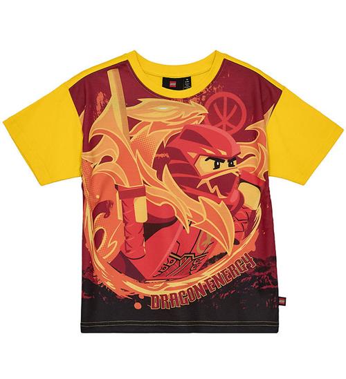 LEGOÂ® Ninjago T-shirt - LWTaffy - Gul