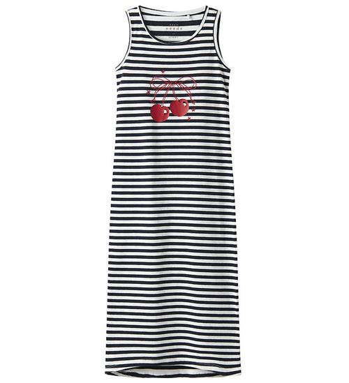 Name It Kjole - NkfVippa - Bright White/Cherry