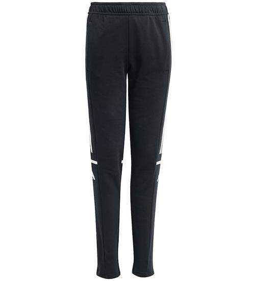 adidas Performance Sweatpants - SQ25 - Sort m. Hvid