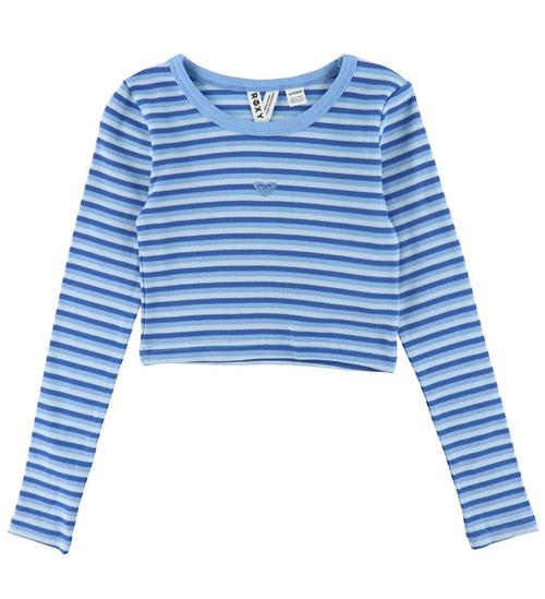 Roxy Bluse - Cropped - Rib - Hey Yeah Yeah - Dazzling Blue Party