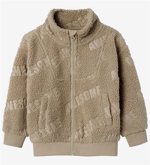 Name It Fleecejakke - Teddy - NmmDtriso - Pure Cashmere