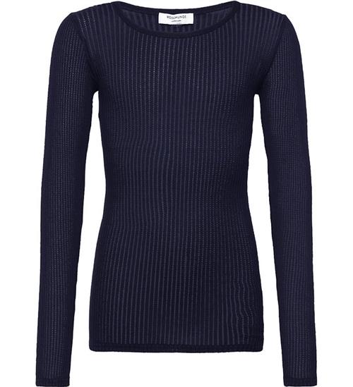Rosemunde Bluse - Rib - Baku - Navy