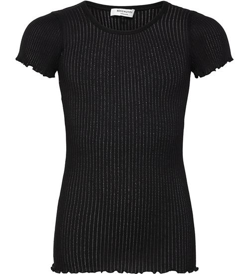 Rosemund T-shirt - Rib - Baku - Sort