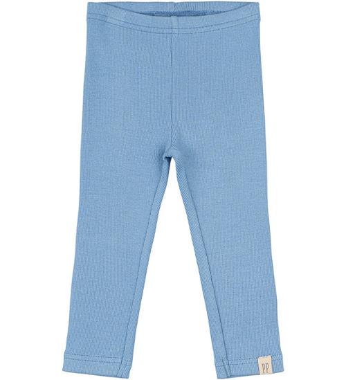Petit Piao Leggings - Rib - Modal - Allure Blue