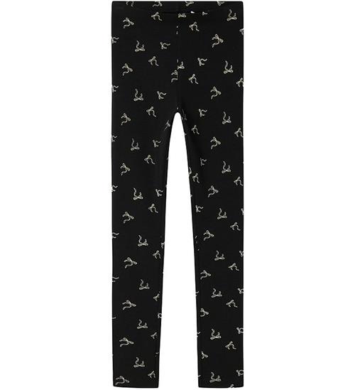 Name it Leggings - NkfVivian - Black/Bows