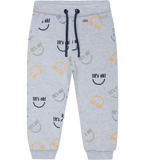Hust and Claire Sweatpants - Garry - Pearl Grey Melange