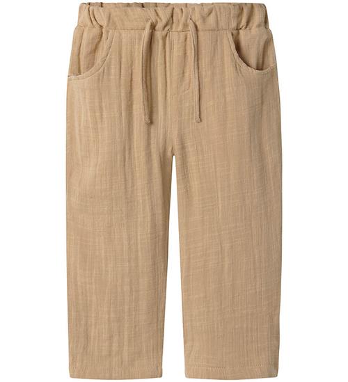 Lil Atelier Bukser - Musselin - Loose - NmmDawson - Taos Taupe