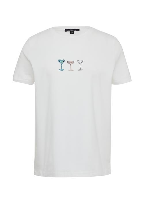 COMMA Shirts  pastelblå / pastelpink / sort / hvid