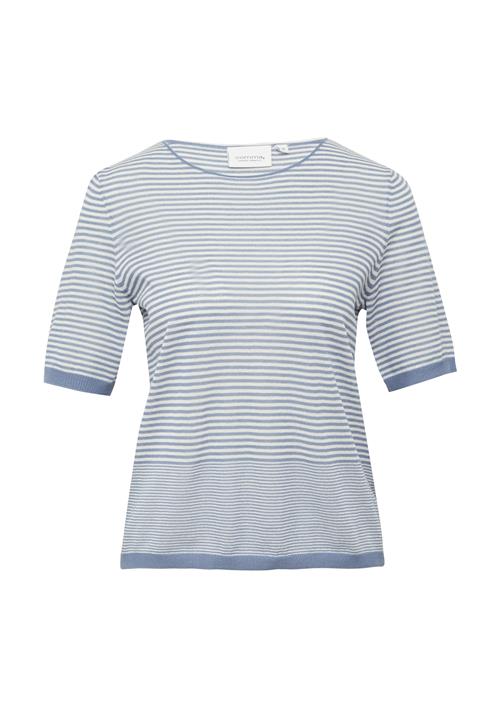 comma casual identity Pullover  dueblå / hvid