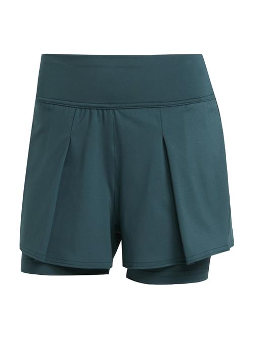 ADIDAS PERFORMANCE Sportsbukser 'MATCH'  petroleum / hvid