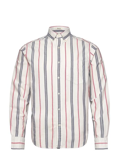 Reg Archive Oxford Stripe GANT White