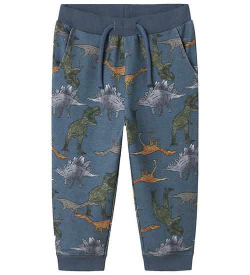 Name It Sweatpants - NmmBenja - China Blue m. Dino