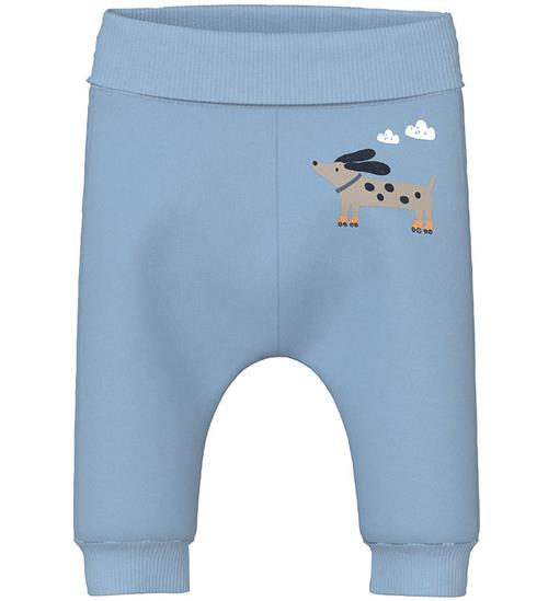 Name It Sweatpants - NbmVonne - Cerulean/Dog on wheels