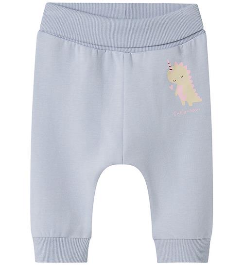 Name It Sweatpants - NbfVrillie - Icelandic Blue/Unicorn