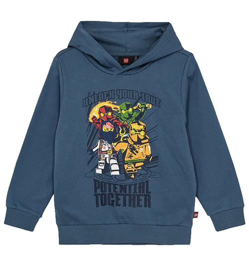 LEGOÂ® Wear Hættetrøje - Middle Blue