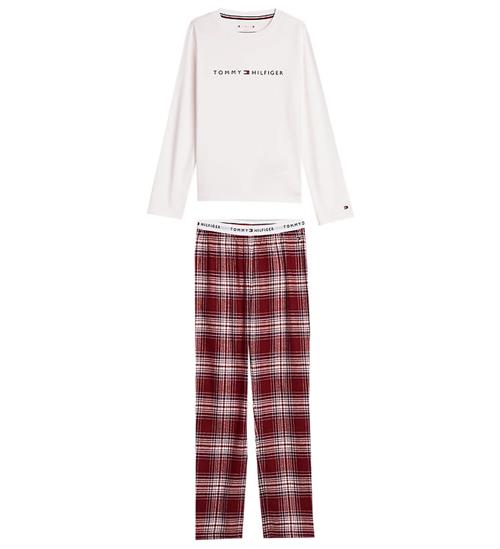 Tommy Hilfiger Nattøj - 2-delt - PJ Print - Ancient White/Plaid