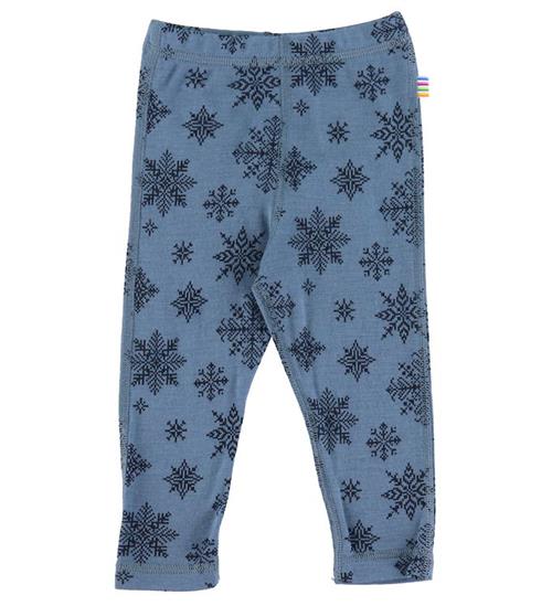 Joha Leggings - Uld - Blå