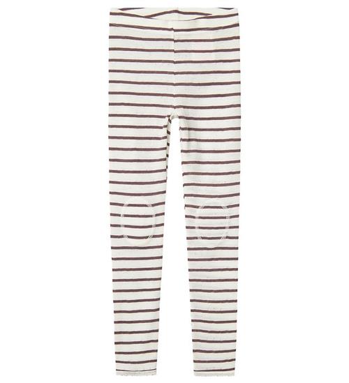 Name It Leggings - Uld - NkfWang - Snow White m Hulmønster