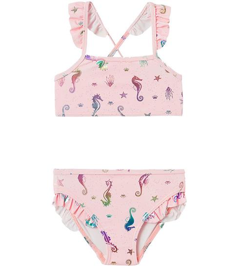 Name It Bikini - NmfZamar - Parfait Pink m. Søheste