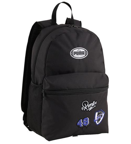 Puma Rygsæk - Patch - Sort m. Print