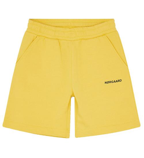 Mads Nørgaard Sweatshorts - Organic Porsulano - Lemon Zest
