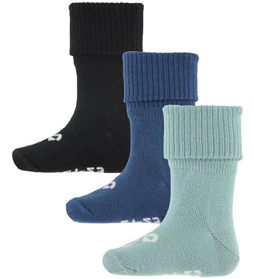 Hummel Gåstrømper - 3-pak - HmlSora - Blue Surf