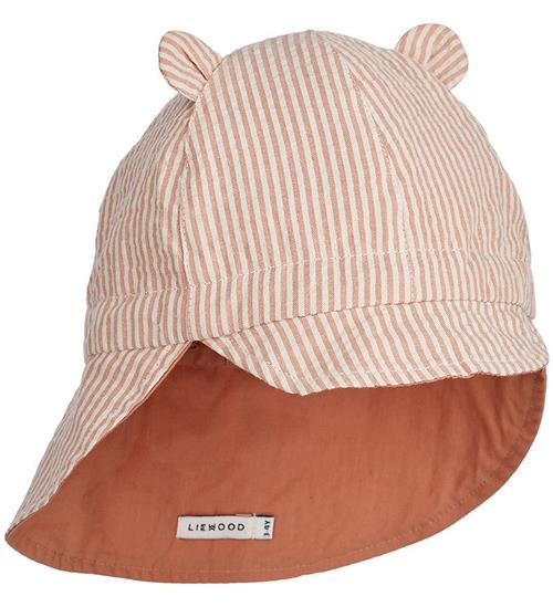 Liewood Legionærhat - Gorm - Stripe Tuscany Rose/Sandy