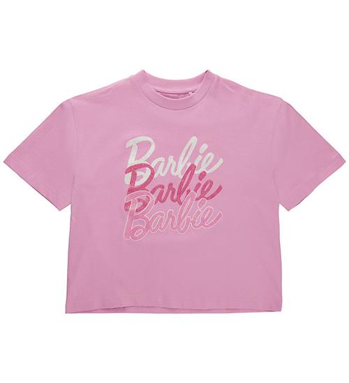 The New T-shirt - TnBarbie - Boxy - Pastel Lavender m. Print
