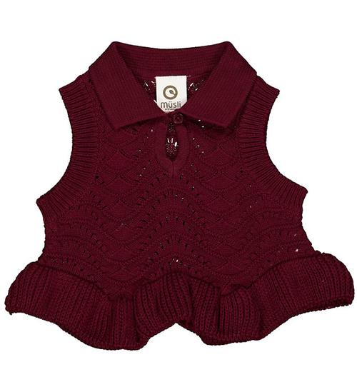 Müsli Vest - Strik - Fig