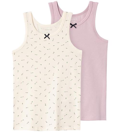 Name It Undertrøje - Noos - NmfTank Top - 2-pak - Buttercream