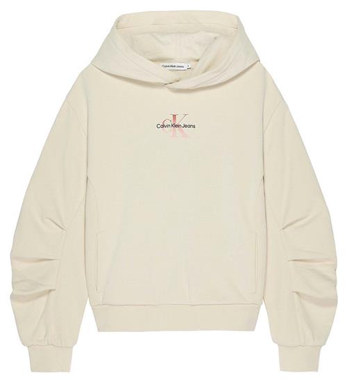 Calvin Klein Hættetrøje - Gradient Monogram - Whitecap Grey