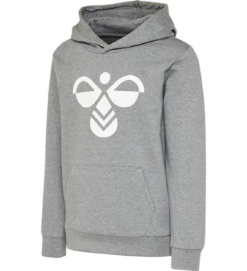 Hummel Hættetrøje - Cuatro - Gråmeleret