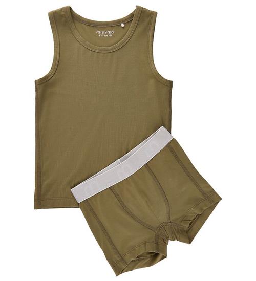 Se Minymo Undertøj - Bambus - Dried Herbs ved KidsWorld