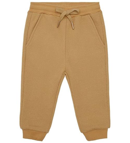 Petit by Sofie Schnoor Sweatpants - Estralla - Gul m. Glimmer