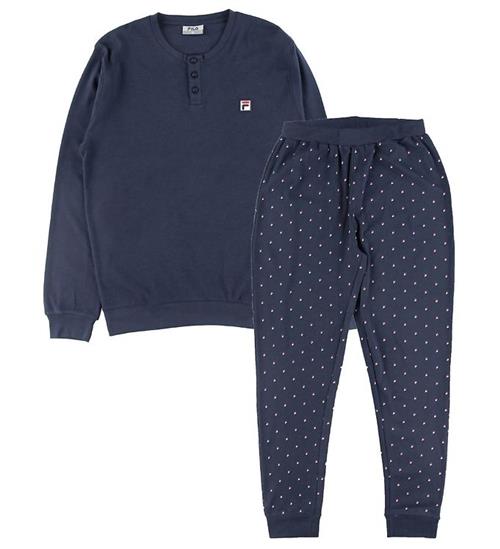 Fila Nattøj - Navy m. Prikker