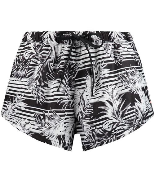 Se Puma Badeshorts - Sort/Hvid ved KidsWorld