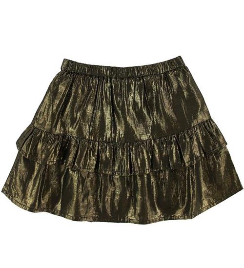 Se Soft Gallery Nederdel - Fern - Gold Lurex ved KidsWorld
