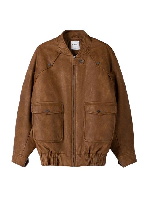 Bershka Overgangsjakke  umbra