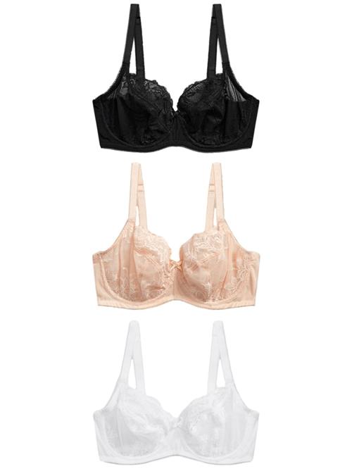 Se Next BH  beige / sort / hvid ved About You