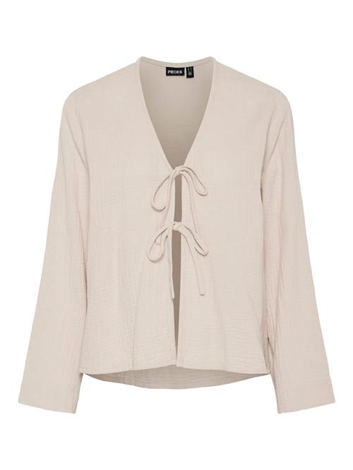 PIECES Bluse 'PCSastina'  taupe