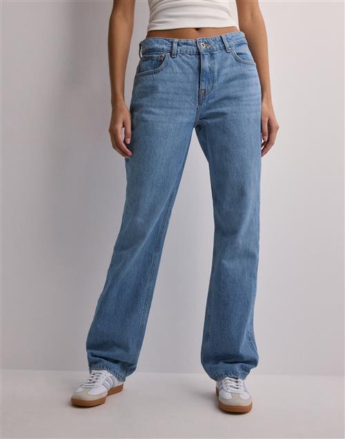 Only - Blå - Onlbree Low Straight Dnm AZG855