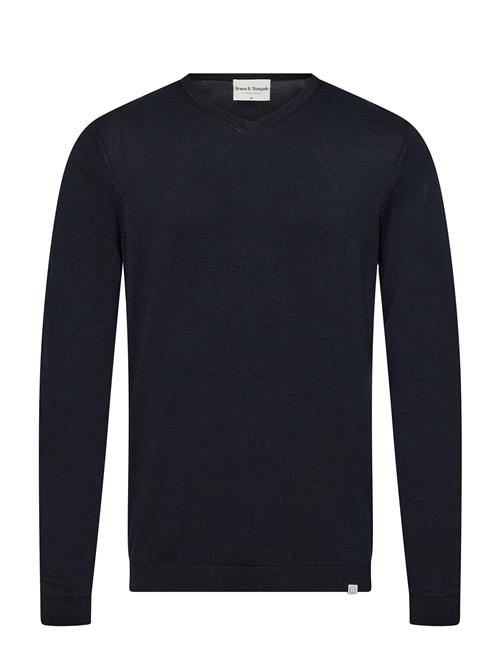 Bs Georg Regular Fit Knitwear Bruun & Stengade Navy