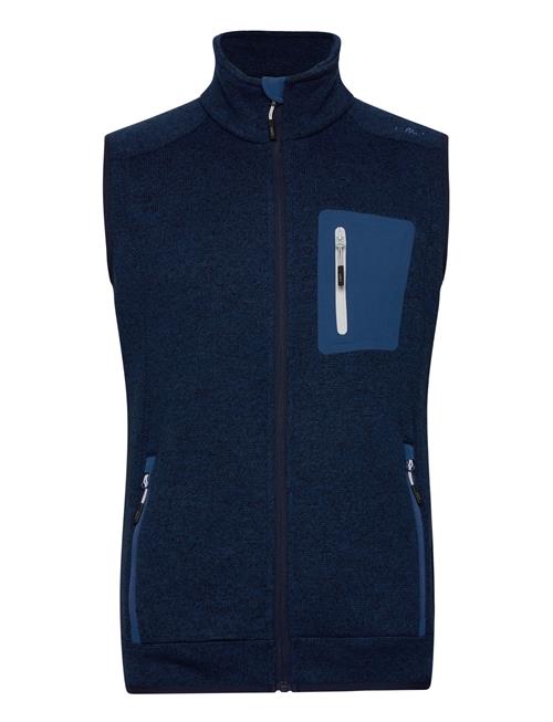 Jaquard M Knitted Vest CMP Navy