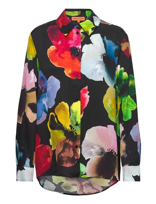 Long Sleeve Shirt, 2263 Dry Viscose STINE GOYA Patterned