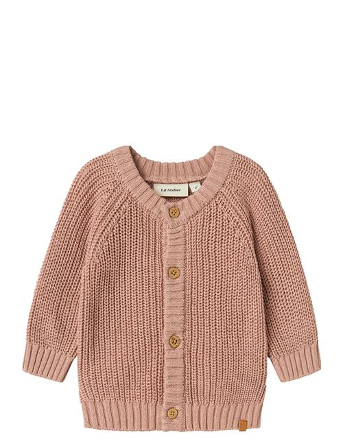 Nbnemlen Ls Knit Card Lil Noos Lil'Atelier Pink