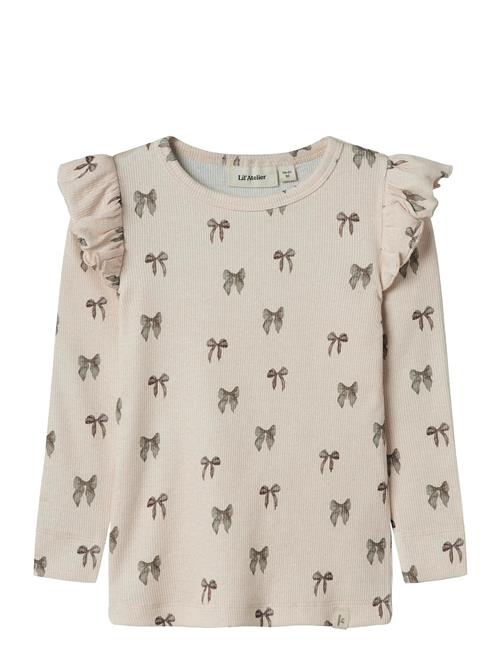Nmfgavo Eko Ls Slim Top Lil Noos Lil'Atelier Beige