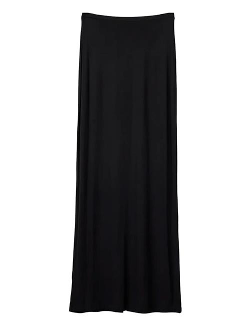 Maxi Jersey Skirt Lexington Clothing Black
