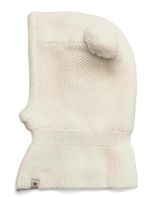 Balaclava Windstop W. Pompoms Huttelihut Cream