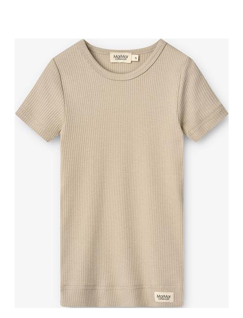 Plain Tee Ss MarMar Copenhagen Beige