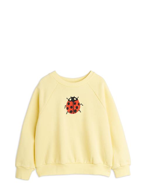 Ladybugs Emb Sweatshirt Mini Rodini Yellow